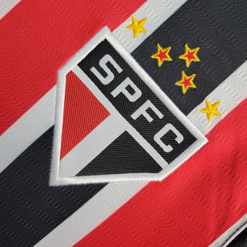 Men's São Paulo 2024/25 Away Long Sleeve Jersey