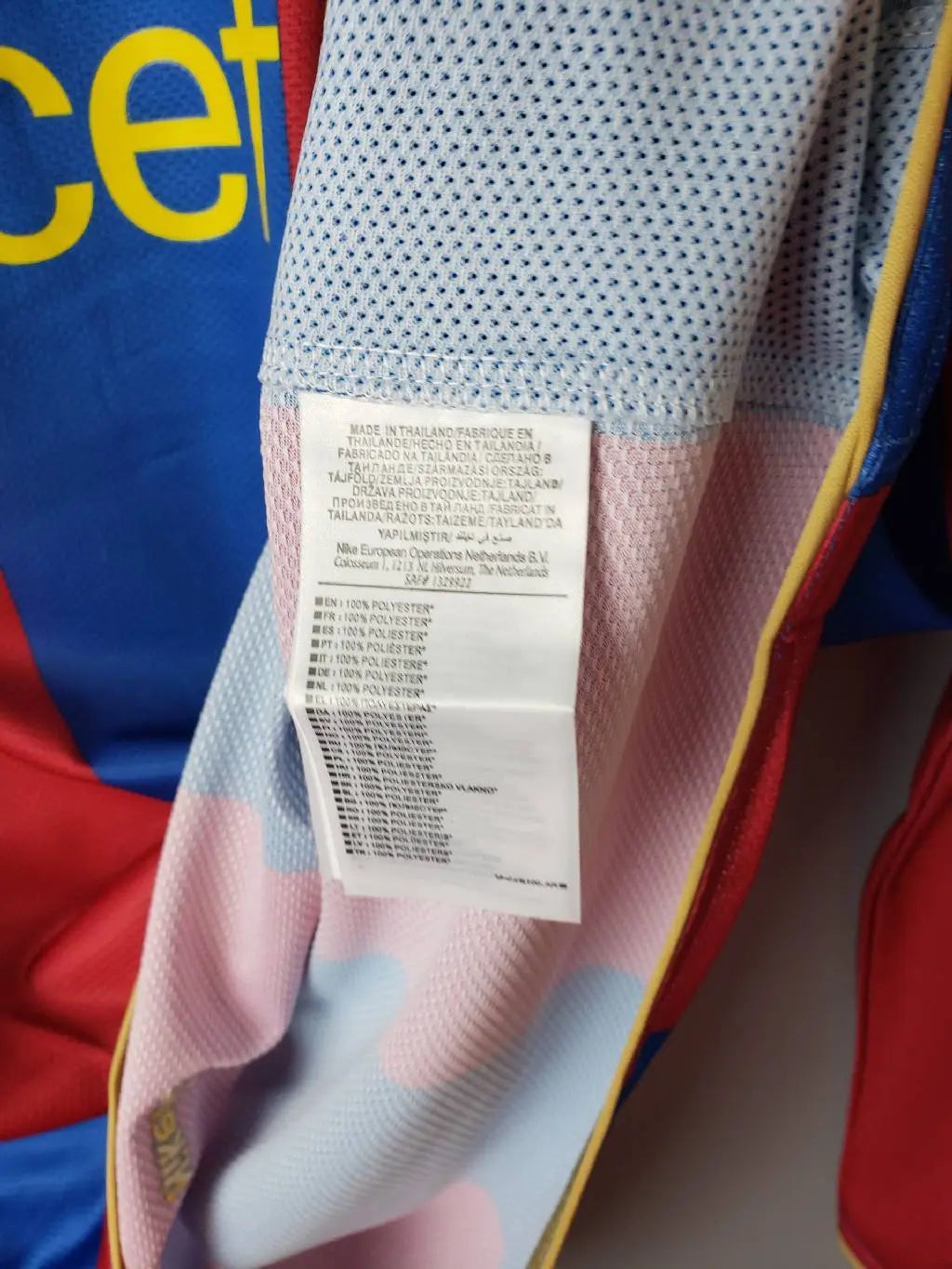 Barcelona 2007/08 Retro Home Long Sleeves Jersey