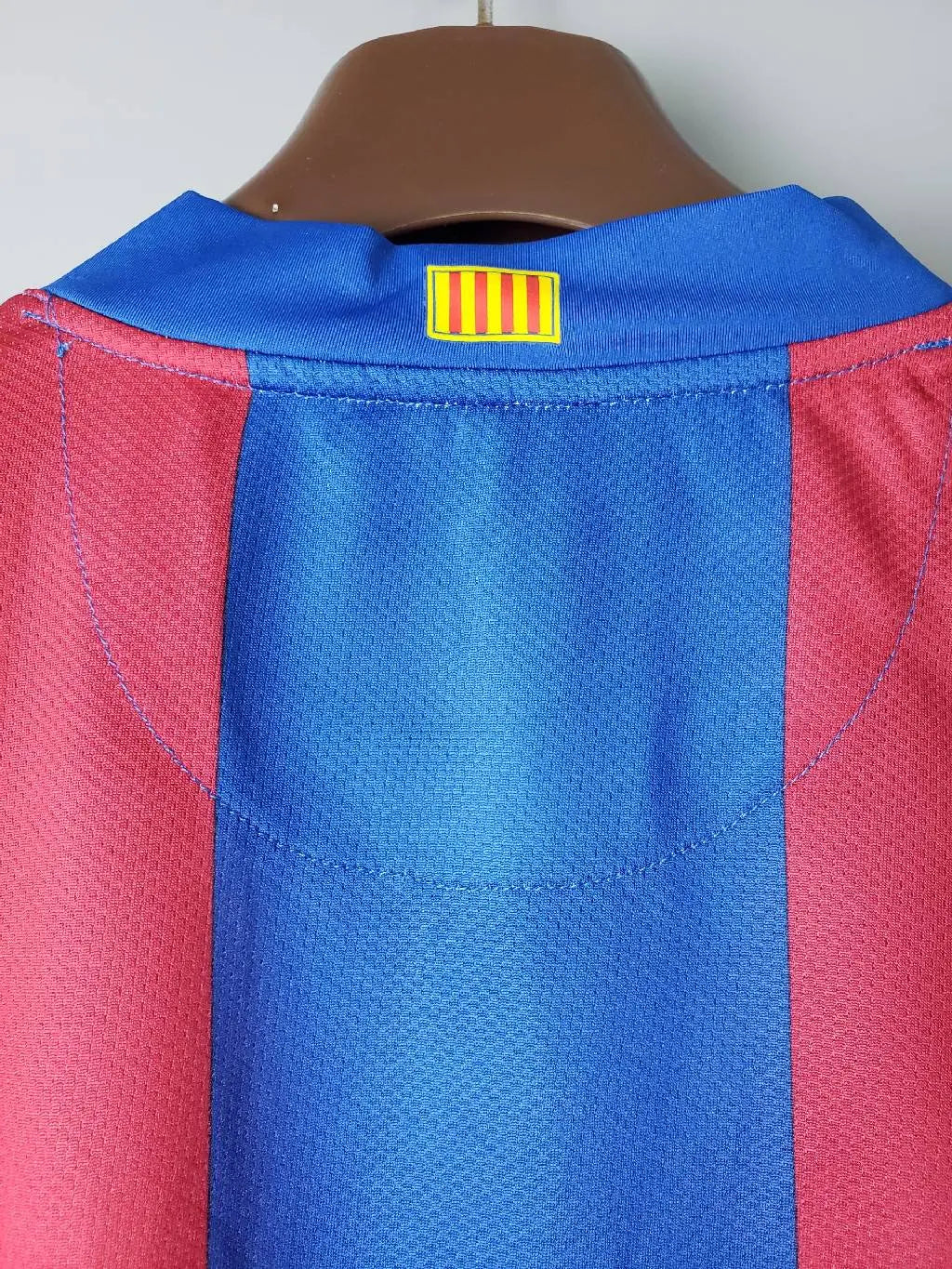 Barcelona 2007/08 Retro Home Long Sleeves Jersey