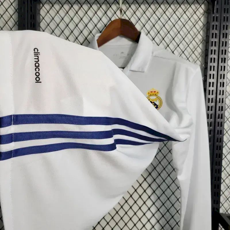 Real Madrid 2016/17 Retro Home Long Sleeves Jersey