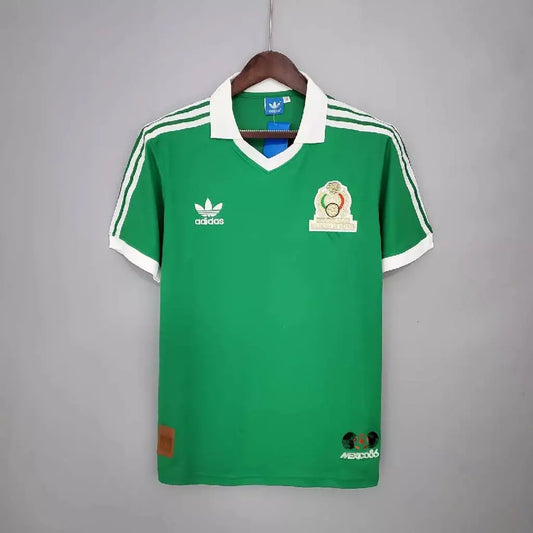 Mexico 1986 Retro Home Jersey