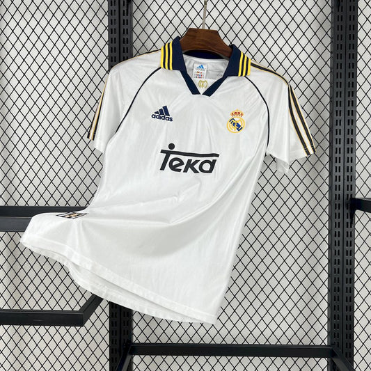 Real Madrid 1998/00 Retro Home Jersey