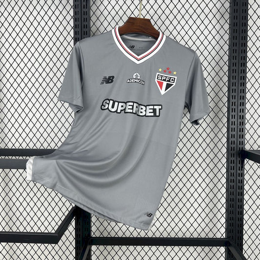 Men's São Paulo 2025/26 Grey Jersey