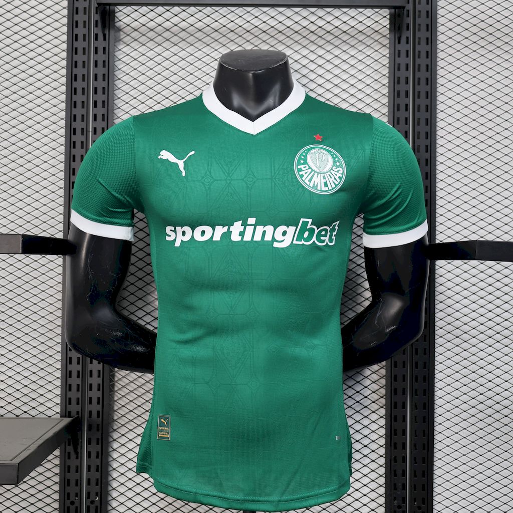 Men's Palmeiras 2025/26 Player Home Jersey