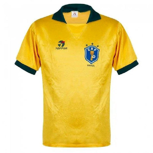 Brazil 1988/91 Retro Home Jersey