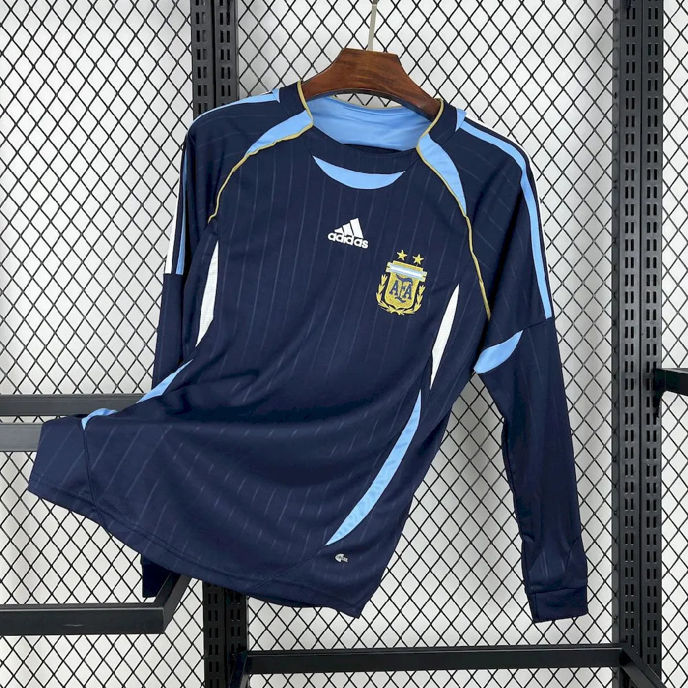 Argentina 2006 Retro Away Long Sleeve Jersey