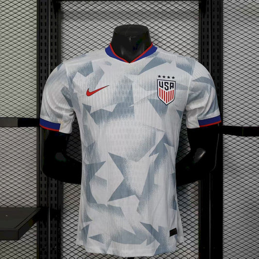 Men's USA 2025/26 Player Home Jersey