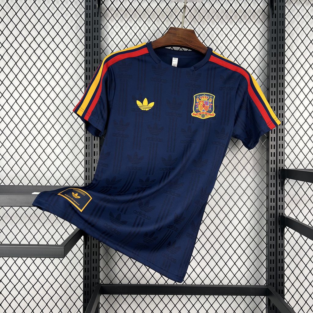 Mens Spain 2026 World Cup OG Lifestyler Jersey - Image 8