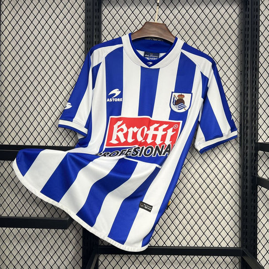 Real Sociedad 2002/03 Retro Home Jersey