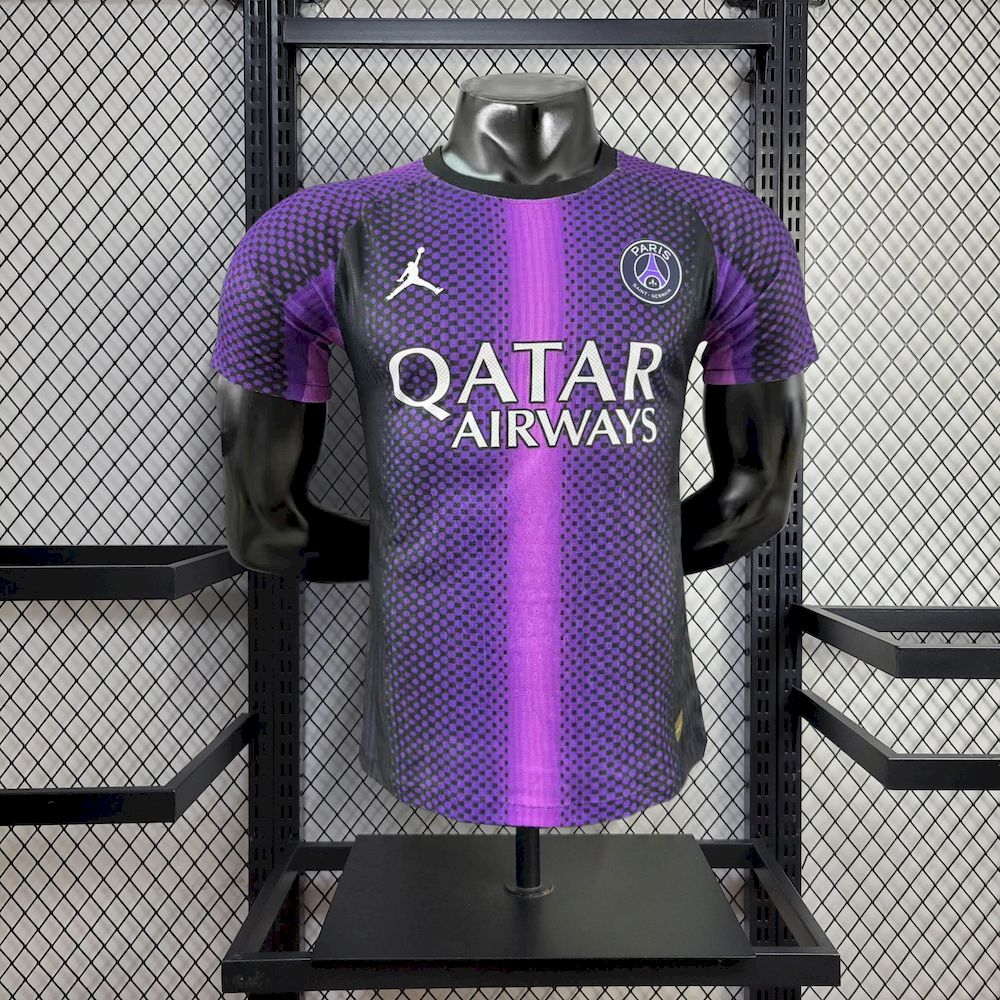 Men's Paris Saint-Germain 2025/26 Player Purple Jersey