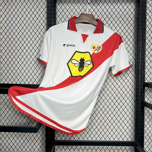 Rayo Vallecano 2001/02 Retro Home Jersey