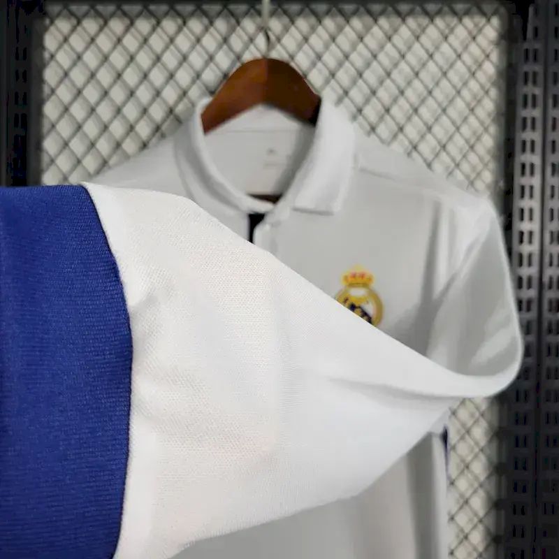 Real Madrid 2016/17 Retro Home Long Sleeves Jersey