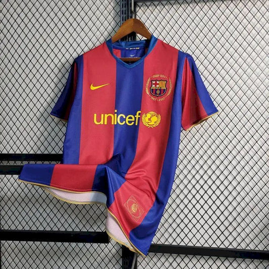 Barcelona 2007/08 Retro Home Jersey