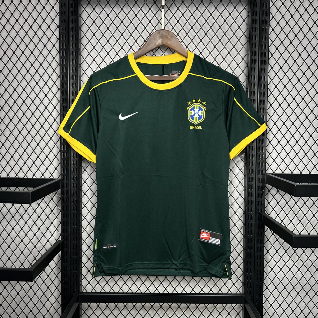 Brazil 1998 Retro Goalkeeper Jersey