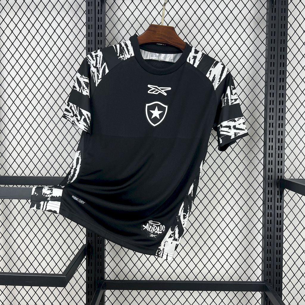 Men's Botafogo 2025/26 Black Pre-Match Jersey