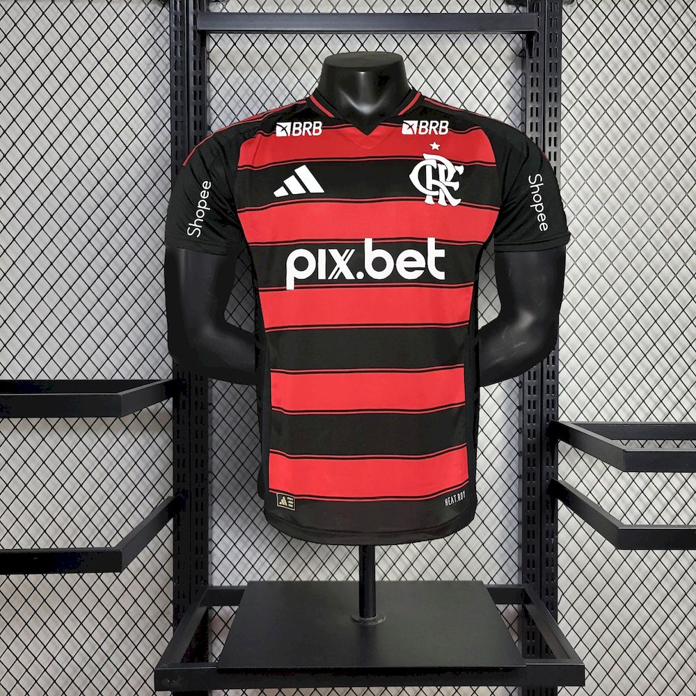 Men’s Flamengo 2025/26 Player Home Jersey