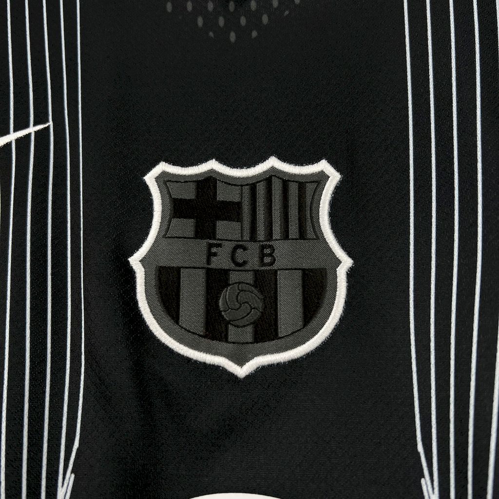 Men’s Barcelona 2025/26 Fan black special edition Jersey