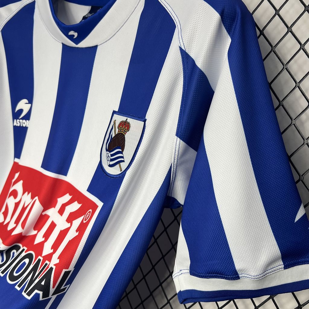 Real Sociedad 2002/03 Retro Home Jersey
