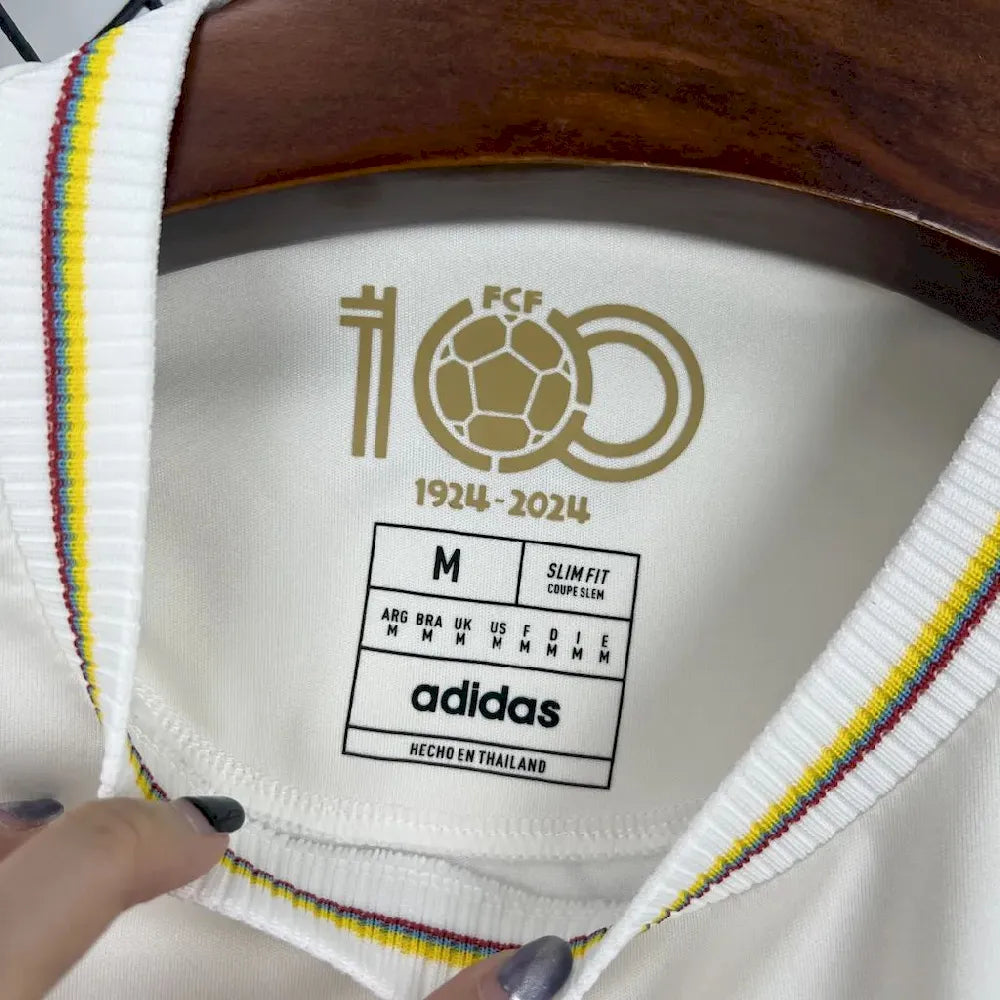 Men's Colombia 2024/25 adidas 100th Anniversary Jersey