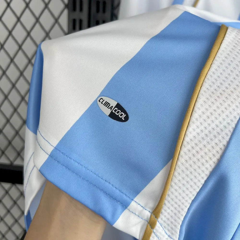 Argentina 2006/07 Retro Home Long Sleeve Jersey