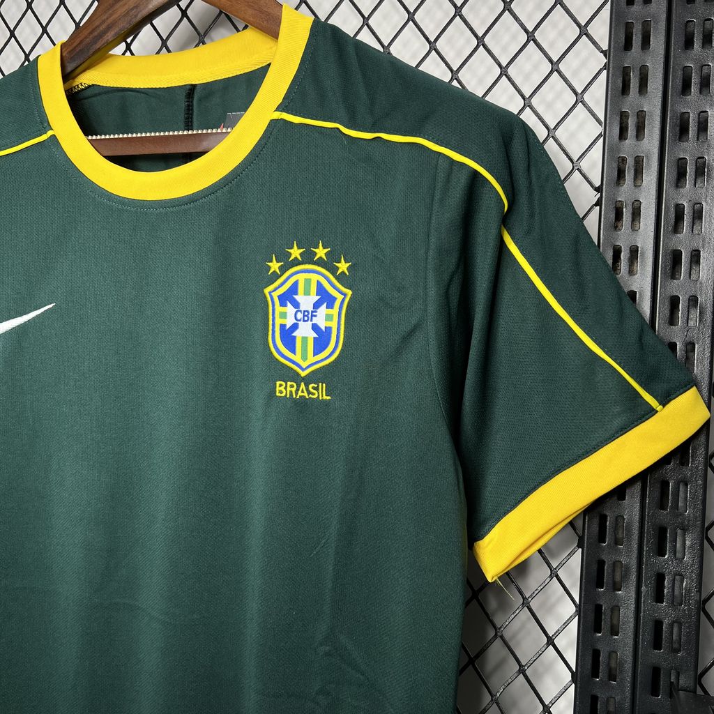 Brazil 1998 Retro Goalkeeper Jersey