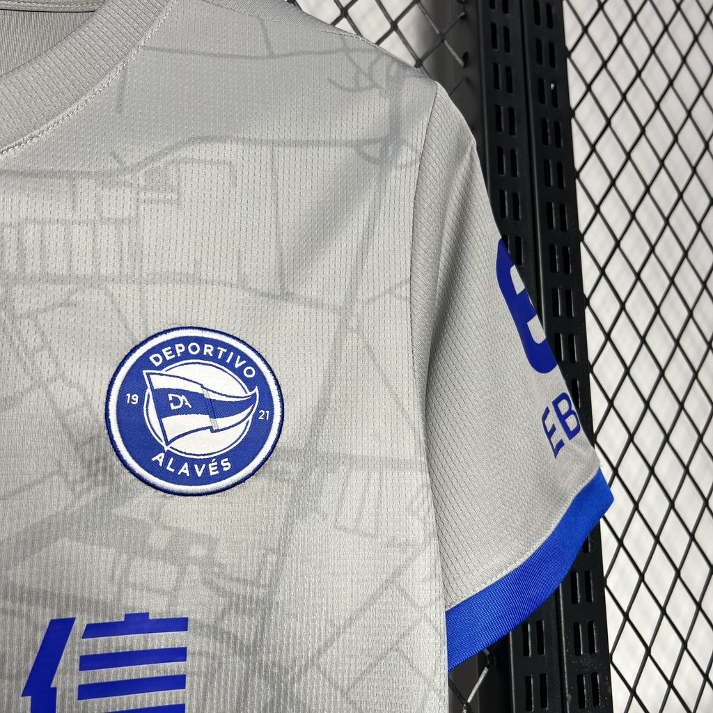 Men’s Deportivo Alaves 2024/25 Fan Away Jersey