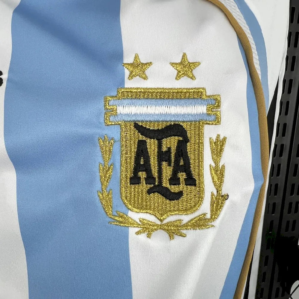 Argentina 2006/07 Retro Home Long Sleeve Jersey