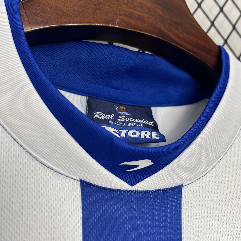 Real Sociedad 2002/03 Retro Home Jersey