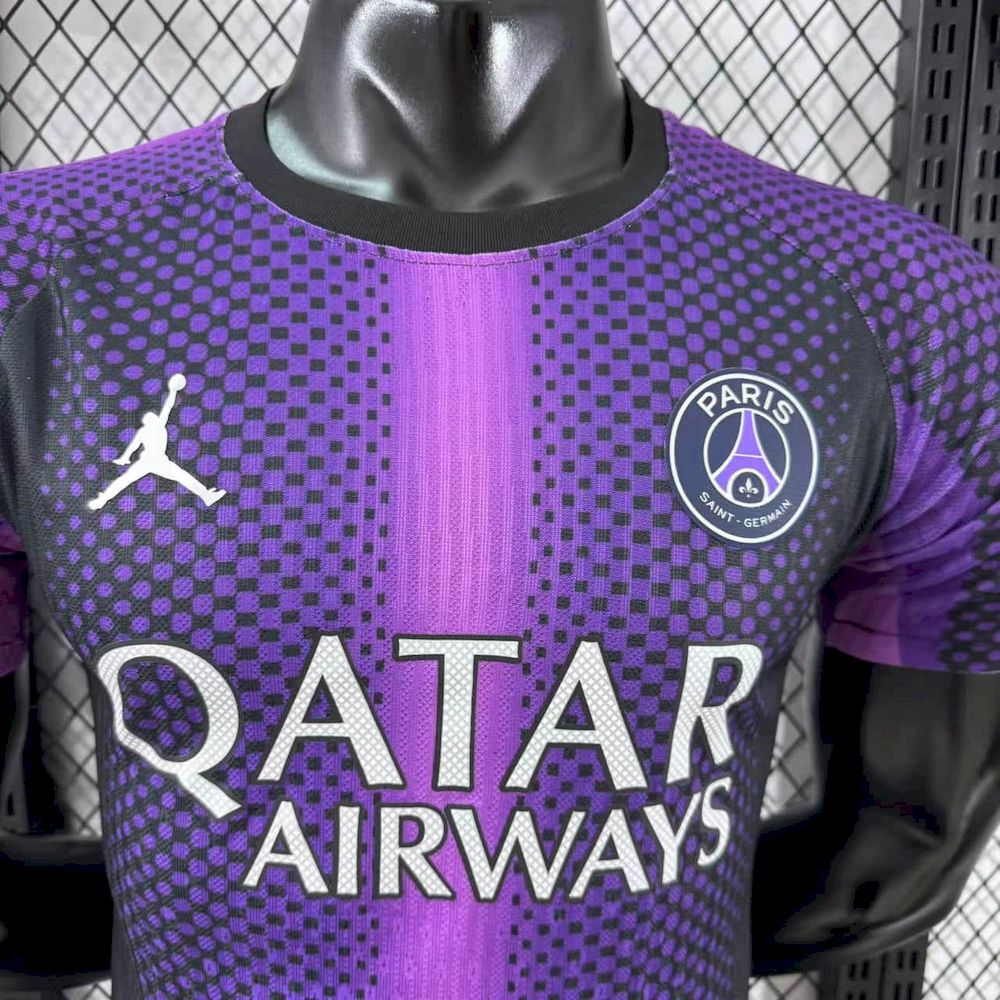 Men's Paris Saint-Germain 2025/26 Player Purple Jersey