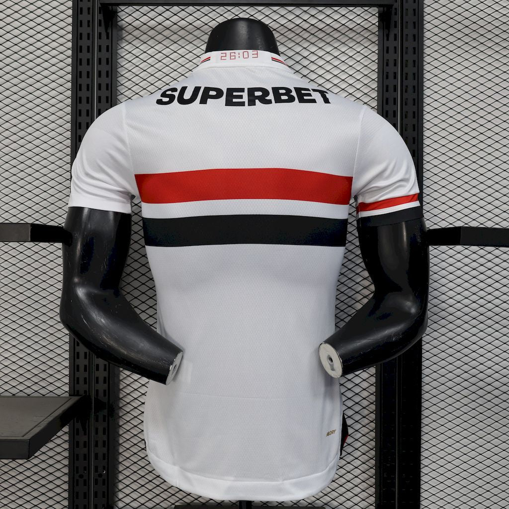Men's São Paulo 2025/26 Player Home Jersey
