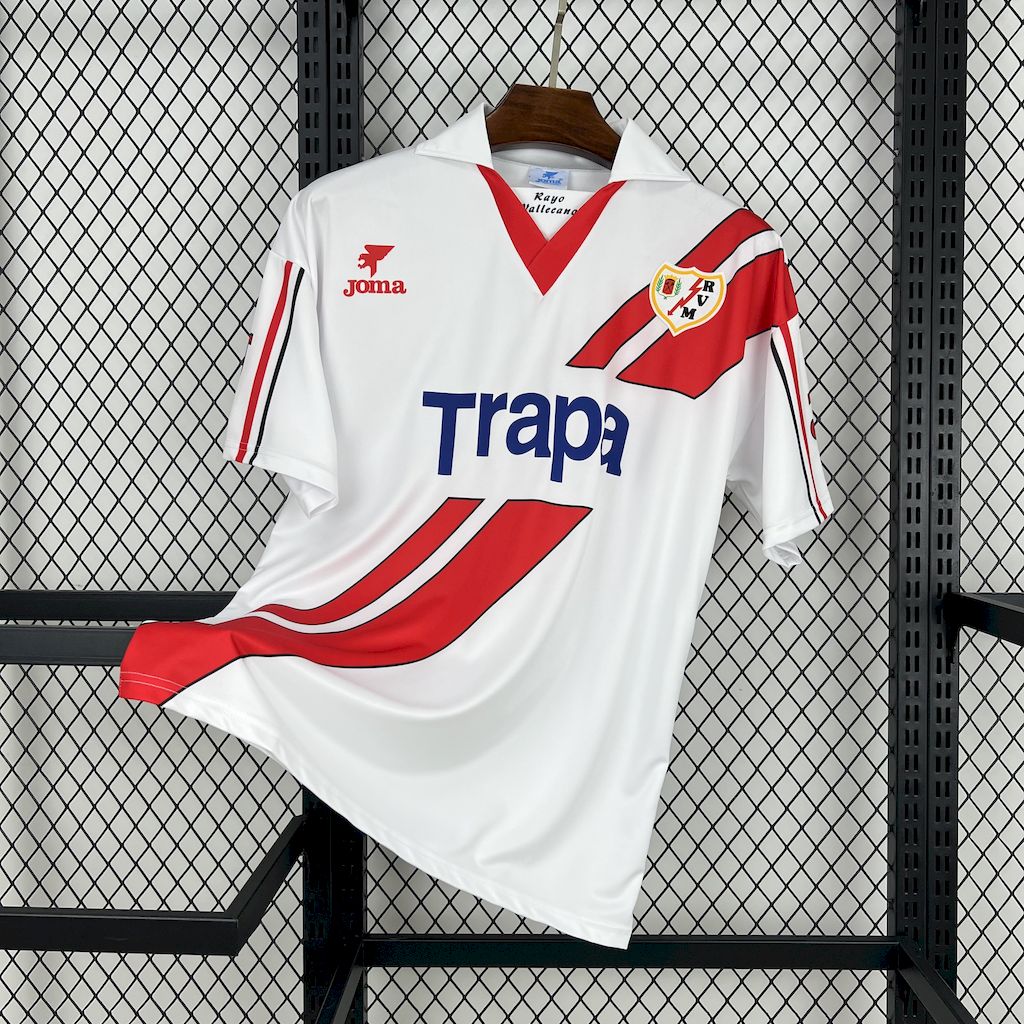 Rayo Vallecano 1997/98 Retro Home Jersey