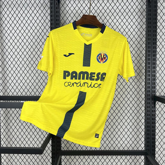 Men's Villarreal CF 2025/26 Fan Home Jersey