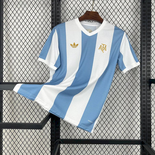 Men's Argentina 2024/25 Adidas 50th Anniversary Jersey