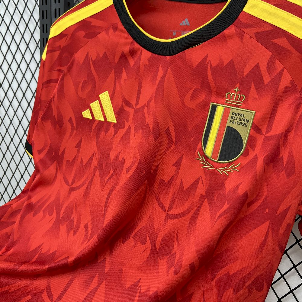 Men's Belgium 2025/26 Home Jersey