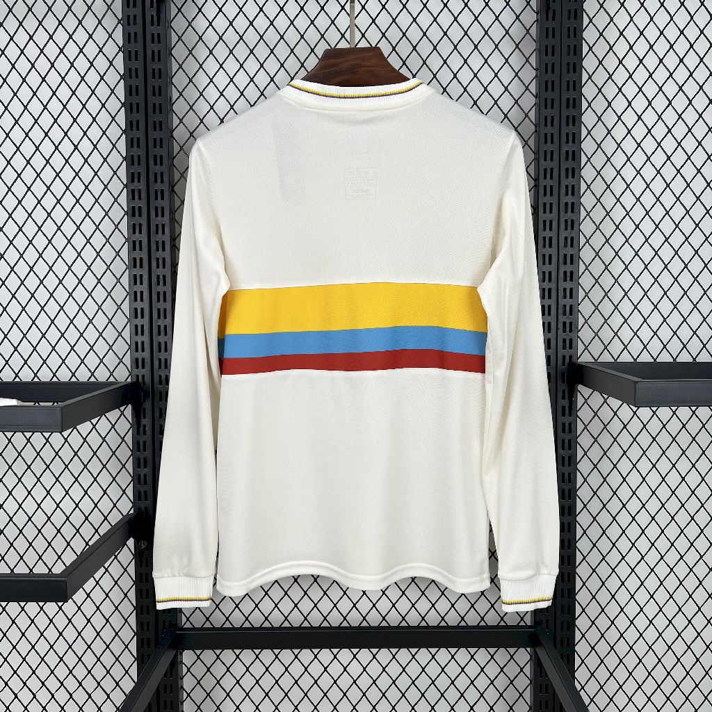 Men's Colombia 2024/25 100th Anniversary Long Sleeve Jersey