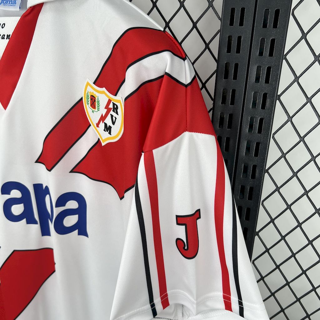 Rayo Vallecano 1997/98 Retro Home Jersey