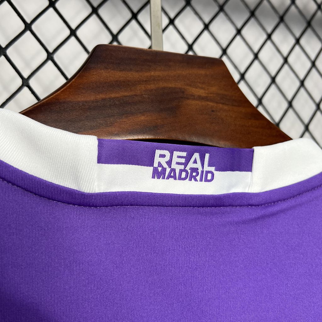 Real Madrid 2016/17 Retro Away UCL Jersey
