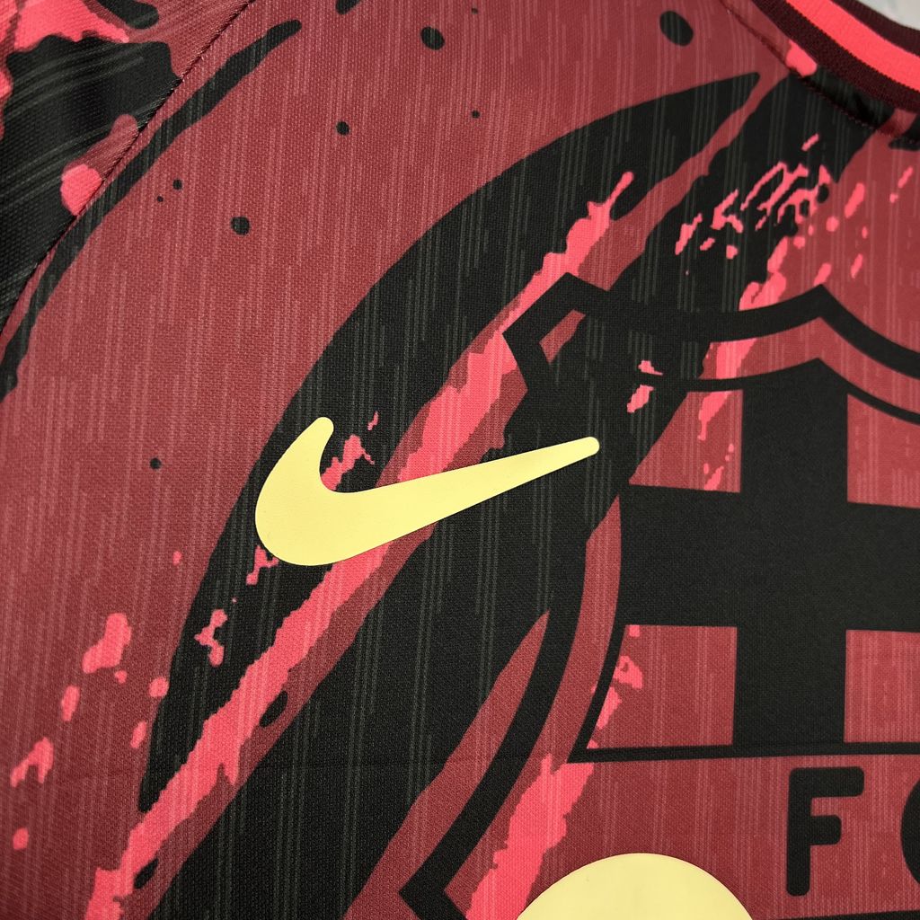 Men’s Barcelona 2024/25 Red Special Edition Jersey