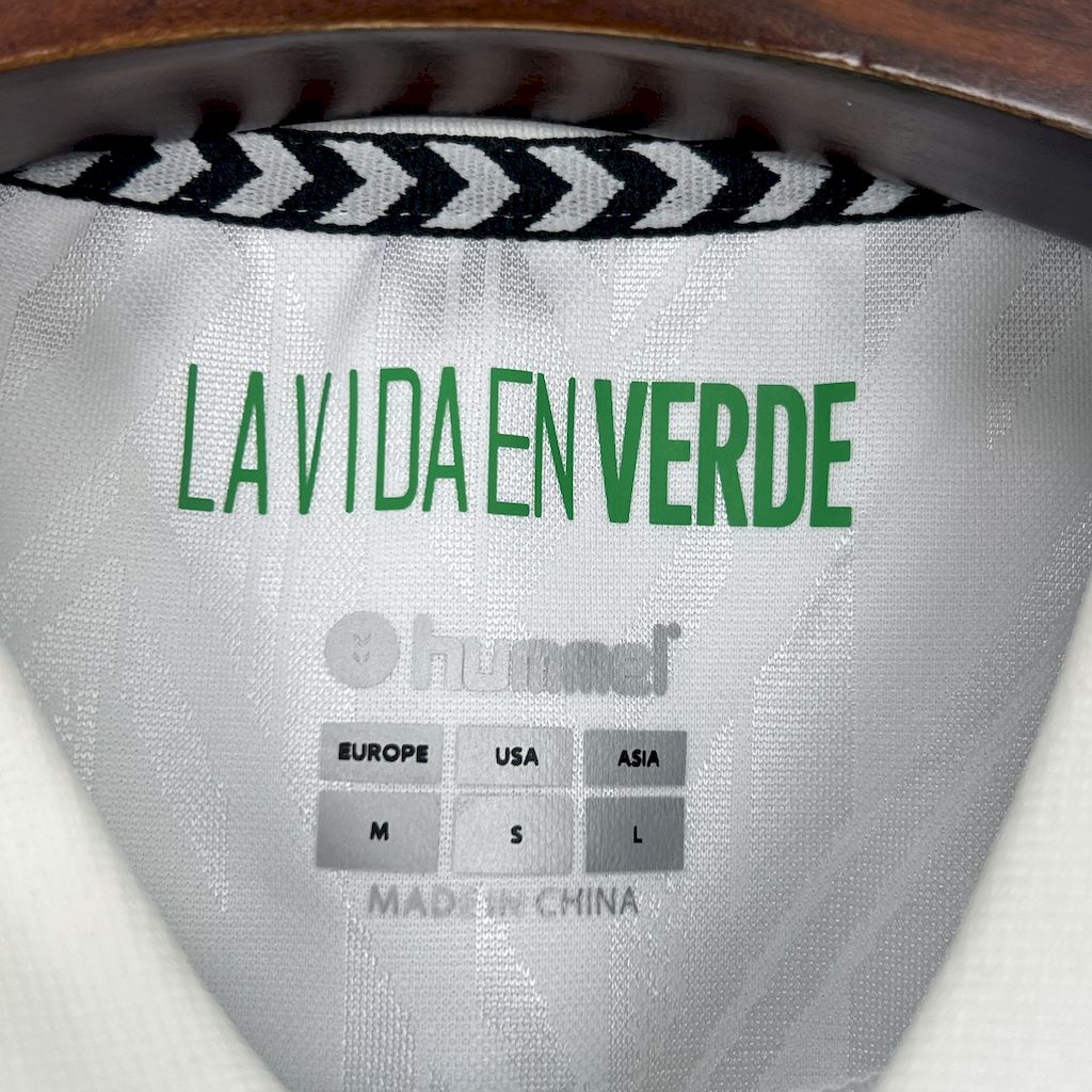 Men’s Real Betis 2024/25 Fan Home Long Sleeves Jersey