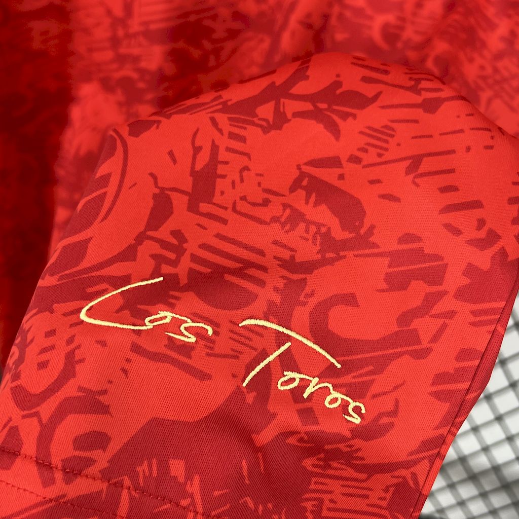 Mens Spain 2024/25 Pre-Match Jersey - Image 3