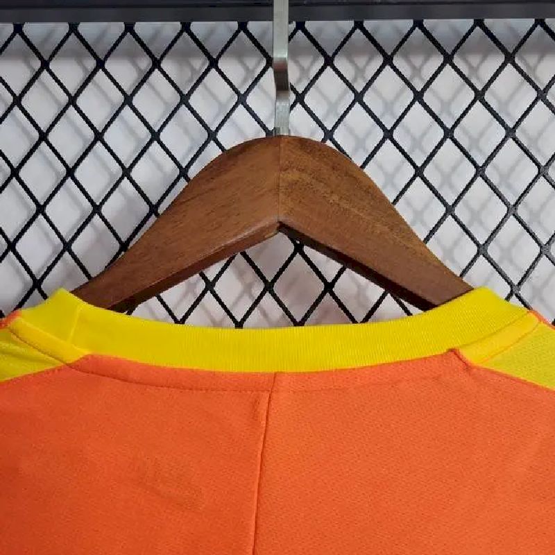 Brazil 1998 Retro Goalkeeper Long Sleeve Jersey