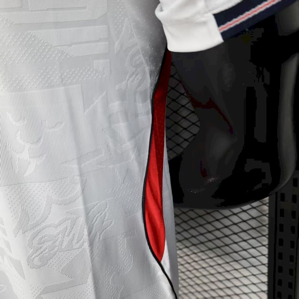 Men's England 2025/26 Player Home Jersey