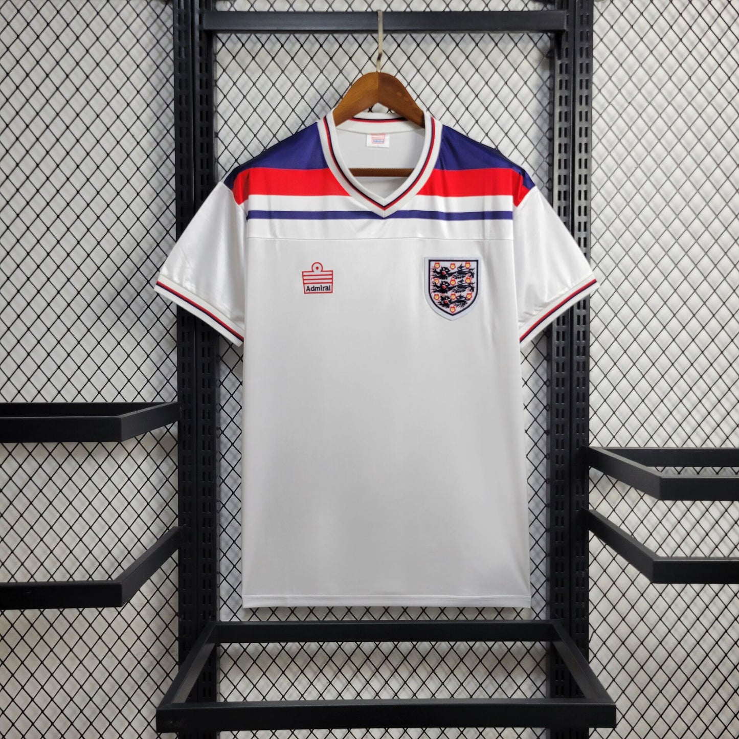 England 1982 Retro Home Jersey