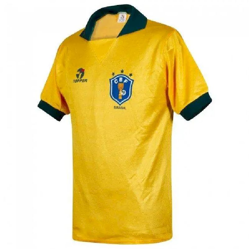 Brazil 1988/91 Retro Home Jersey