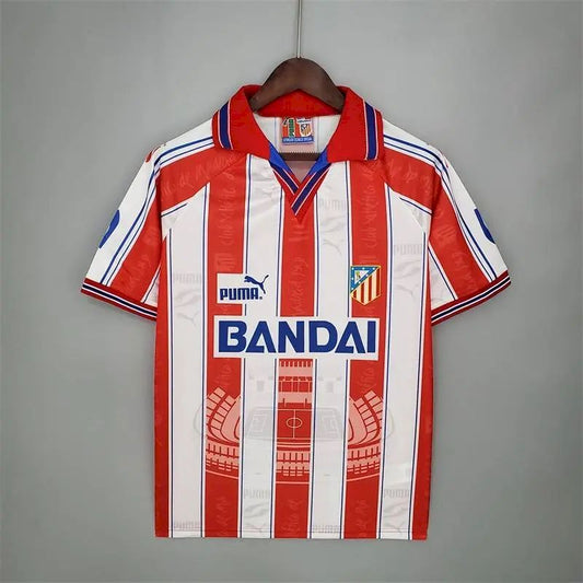 Atletico Madrid 1996/97 Retro Home Jersey