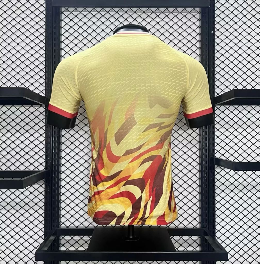 Mens Spain 2024/25 Red Jersey Player Version