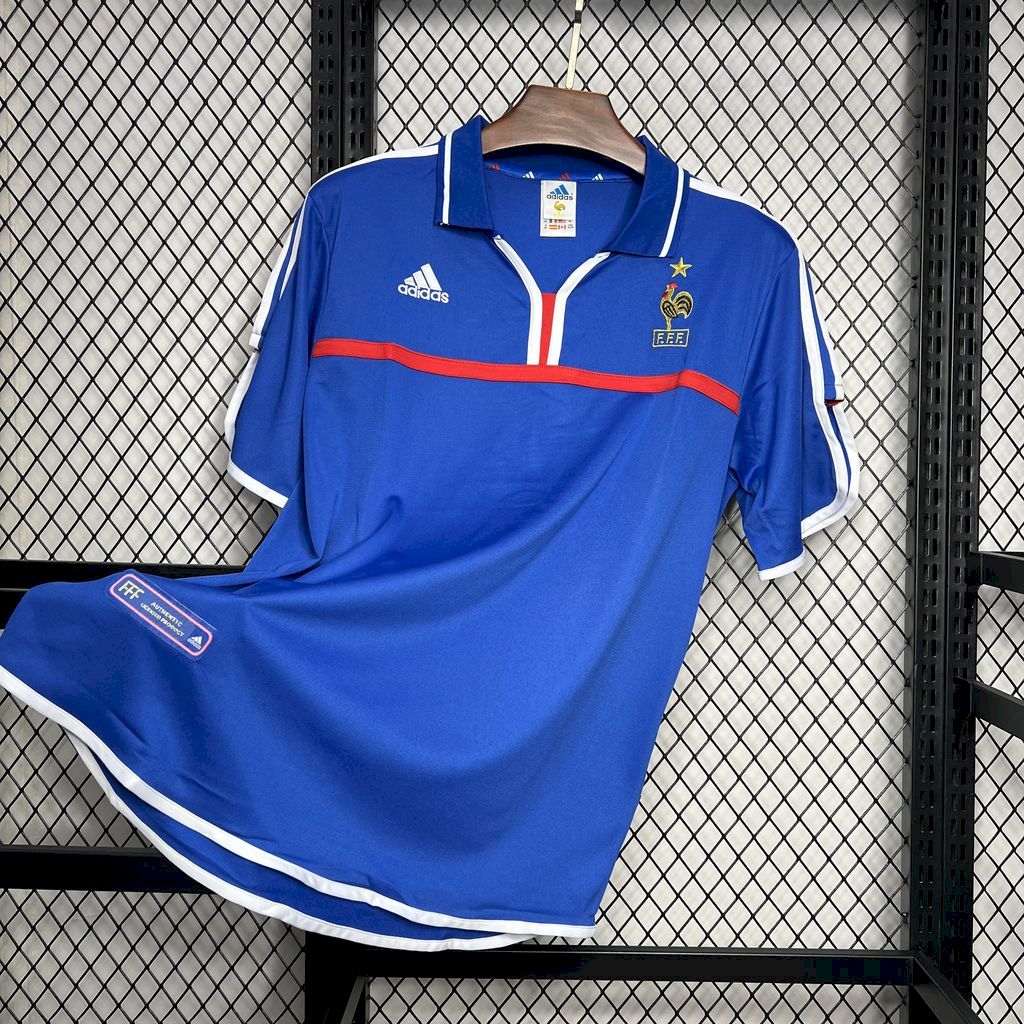 France 2000 Retro Home Jersey