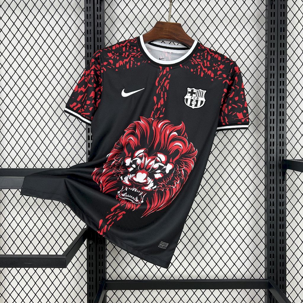 Men’s Barcelona 2024/25 Red Lion Jersey