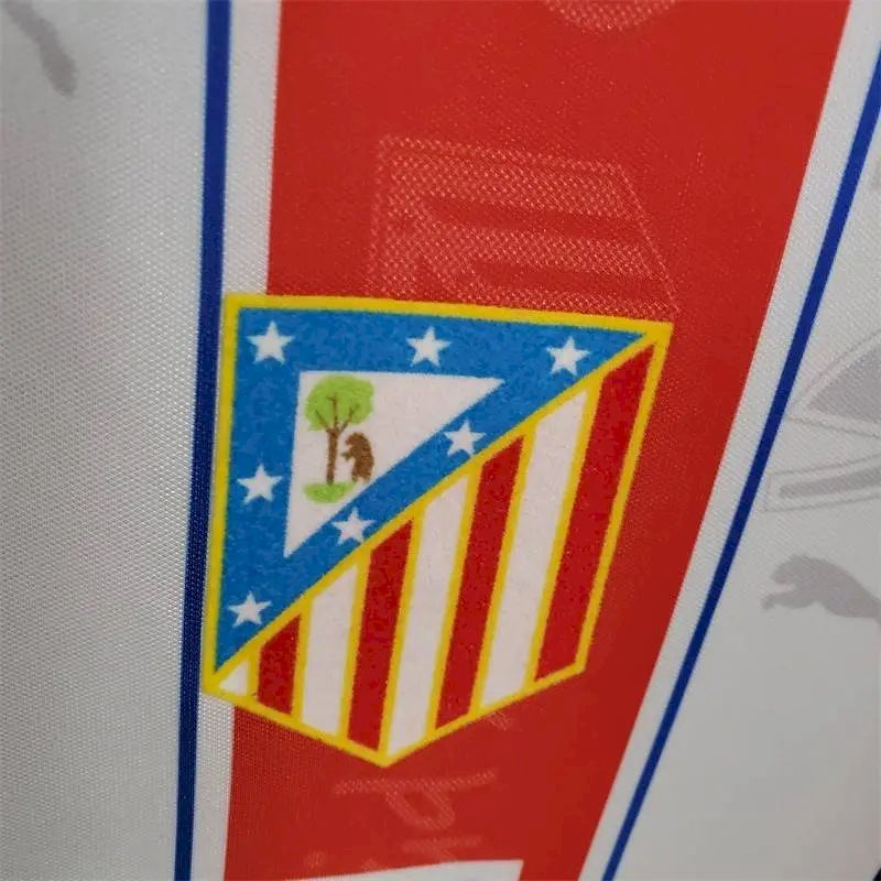 Atletico Madrid 1996/97 Retro Home Jersey