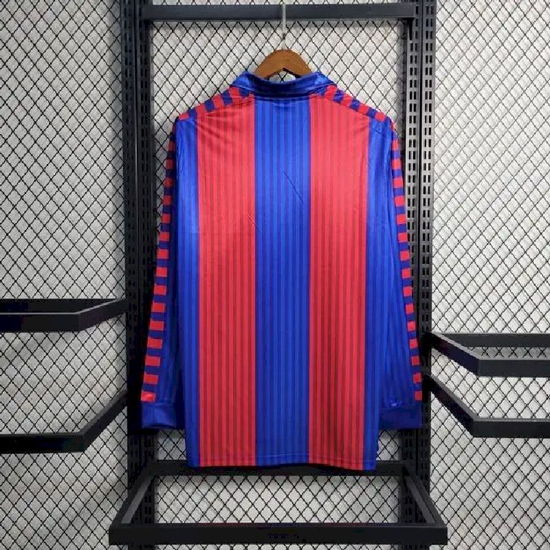 Barcelona 1991/92 Retro Home Long Sleeve Jersey